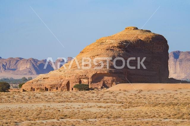 جبانة جبل البنات في الحِجر، العلا، المملكة العربية السعودية