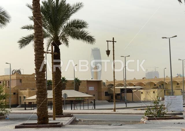 أُغلق سوق السمك شمال الرياض تمهيداً لتطويره عمرانياً. الرياض، المملكة العربية السعودية.
