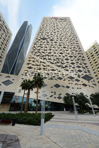 Beautiful modern buildings at KAFD in Riyadh, Saudi Arabia. Beautiful modern buildings at KAFD in Riyadh, Saudi Arabia.