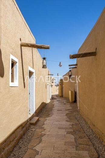 Riyadh historic district of At-Turaif UNESCO World Heritage site in Diriyah Riyadh, Saudi Arabia