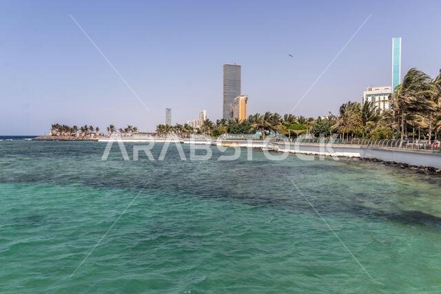 Sea coast in Jeddah, Saudi Arabia Sea coast in Jeddah, Saudi Arabia