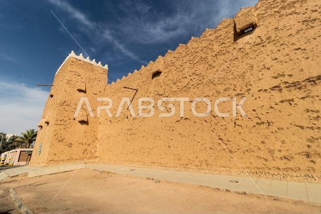 Walls of Qishlah Palace in Ha'il, Saudi Arabia Walls of Qishlah Palace in Ha'il, Saudi Arabia