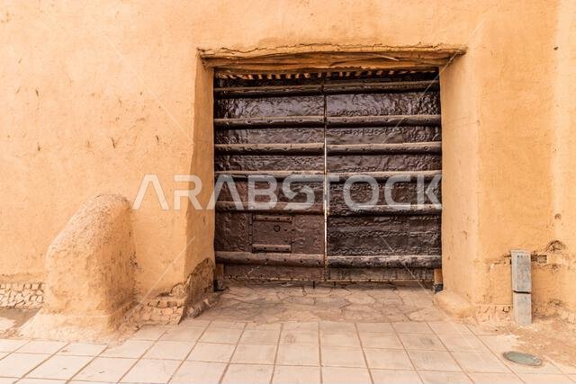 Gate of Qishlah Palace in Ha'il, Saudi Arabia