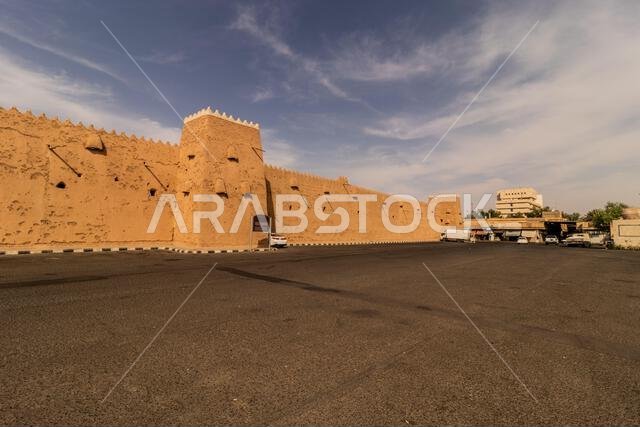 Walls of Qishlah Palace in Ha'il, Saudi Arabia