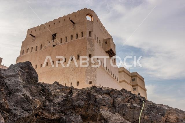 Quba castle in Medina, Saudi Arabia