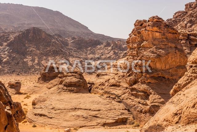 Rocks in Jubbah, Saudi Arabia