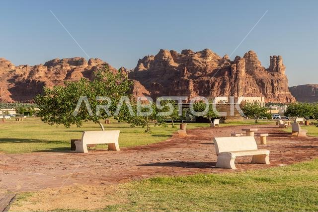 Winter Park near Al Ula, Saudi Arabia