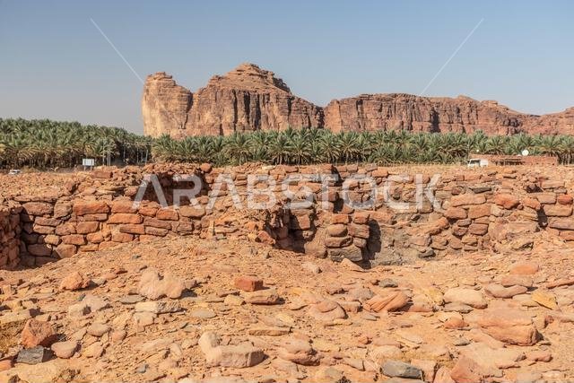Ruins of Dadan site in Al Ula, Saudi Arabia Ruins of Dadan site in Al Ula, Saudi Arabia