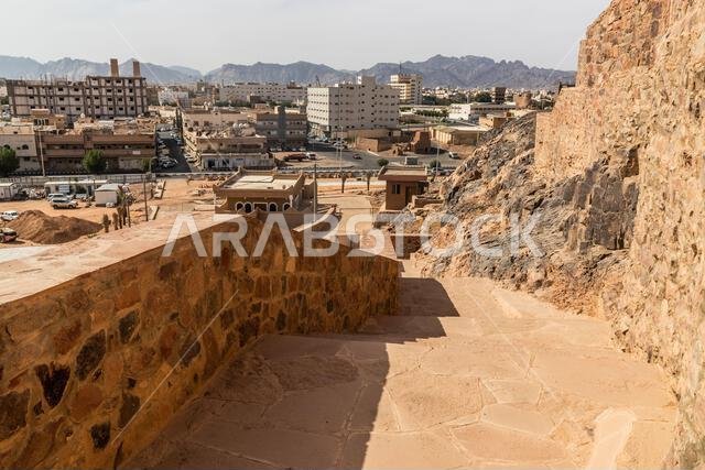 View from A'arif Fort in Ha'il, Saudi Arabia