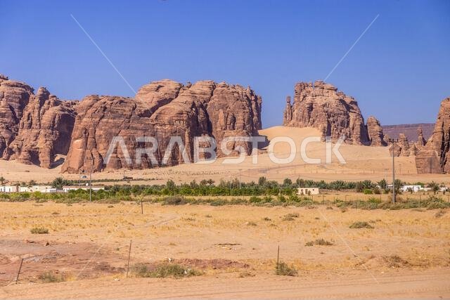 صخور بالقرب من العلا، المملكة العربية السعودية