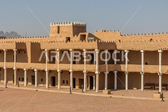 قصر القشلة في حائل بالمملكة العربية السعودية