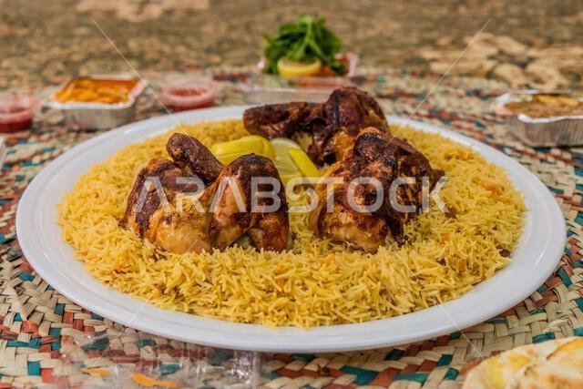 كبسة الدجاج، وجبة في المملكة العربية السعودية كبسة الدجاج، وجبة في المملكة العربية السعودية