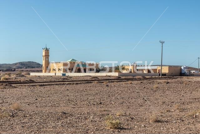 مسجد بالقرب من مدينة الفرح، المملكة العربية السعودية