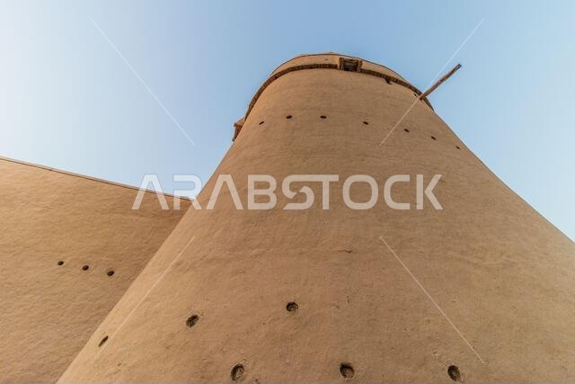 Tower of the Masmak Fort in Riyadh, Saudi Arabia Tower of the Masmak Fort in Riyadh, Saudi Arabia