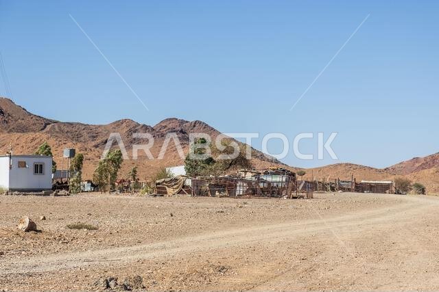Small village near Al Ula, Saudi Arabia