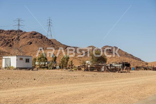 Small village near Al Ula, Saudi Arabia