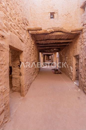 Alley in Al Ula Old town, Saudi Arabia