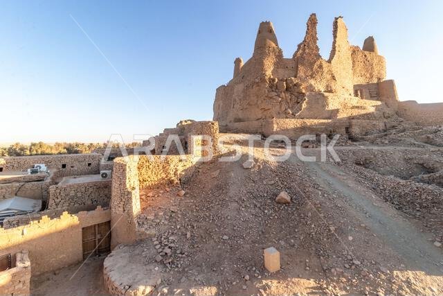 قلعة مارد في دومة الجندل بالمملكة العربية السعودية