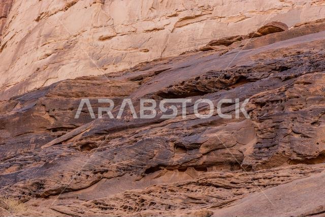 نقوش جبل عكمة الصخرية في العلا، المملكة العربية السعودية