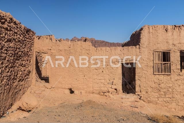Old house in Al Ula Old town, Saudi Arabia