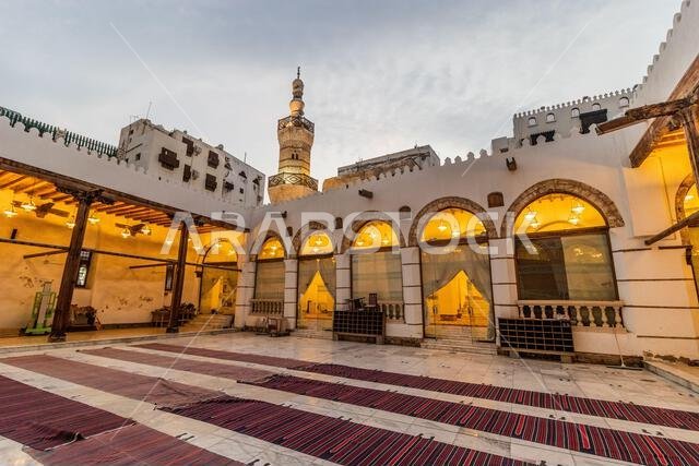 Al Shafi mosque in Al Balad, historic center of Jeddah, Saudi Arabia Al Shafi mosque in Al Balad, historic center of Jeddah, Saudi Arabia