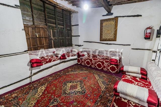 JEDDAH, SAUDI ARABIA - NOVEMBER 15, 2021: Matbouli House Museum in Al Balad,  historic center of Jeddah, Saudi Arabia