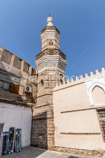 Al Shafi mosque in Al Balad, historic center of Jeddah, Saudi Arabia Al Shafi mosque in Al Balad, historic center of Jeddah, Saudi Arabia