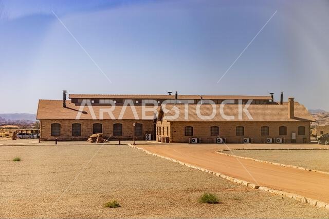 Train station of former Hejaz (Hijaz) Railway near Al Ula, Saudi Arabia Train station of former Hejaz (Hijaz) Railway near Al Ula, Saudi Arabia