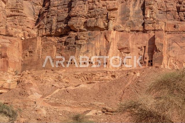 موقع مقابر دادان في العلا، المملكة العربية السعودية