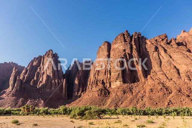 Wadi Disah canyon, Saudi Arabia