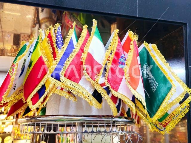 The national flags of different countries of the world, National flags generally contain symbolism of their respective state and serve as an emblem wh