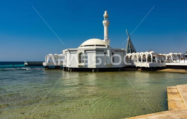 Masjid al Rahmah (Floating Mosque), Jeddah, Saudi Arabia, Middle East