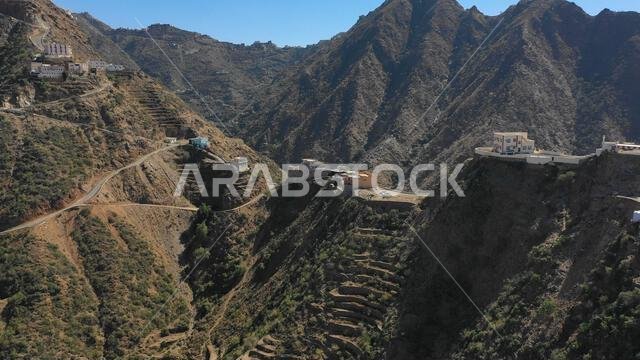 قرية في الجبال، محافظة جيزان، منطقة الدائر، المملكة العربية السعودية