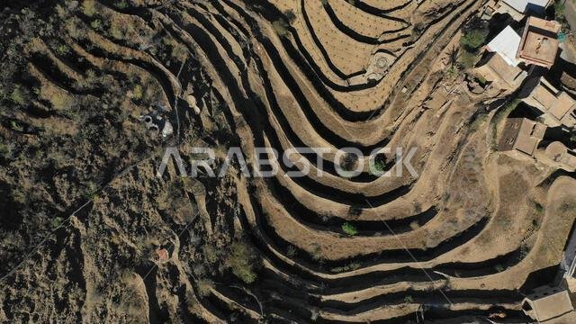 Village in the mountains, Jizan Province, Addayer, Saudi Arabia