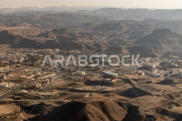 Aerial view of Dhahran al Janub, Saudi Arabia