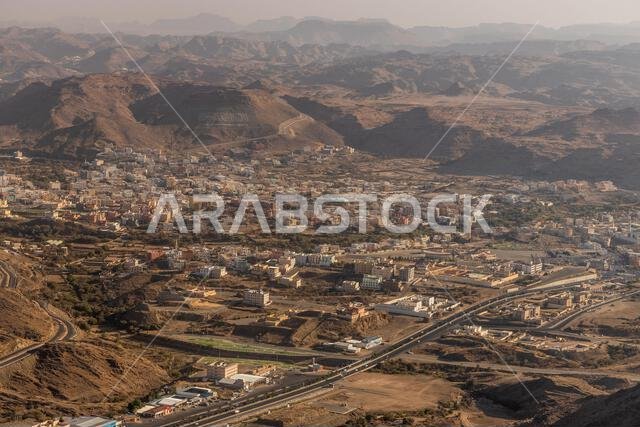 منظر جوي لظهران الجنوب، المملكة العربية السعودية