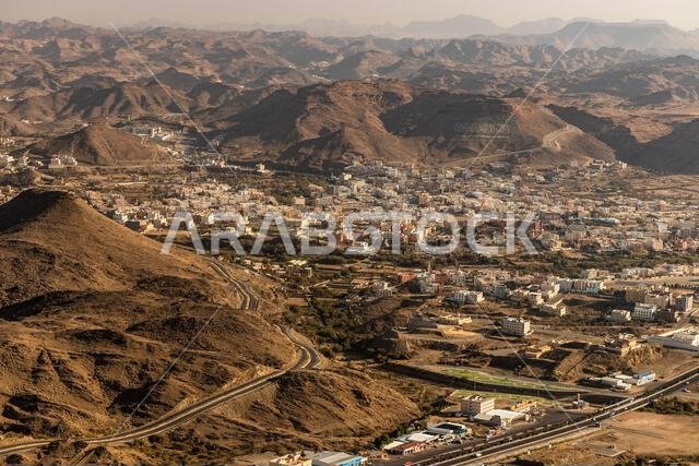 منظر جوي لظهران الجنوب، المملكة العربية السعودية