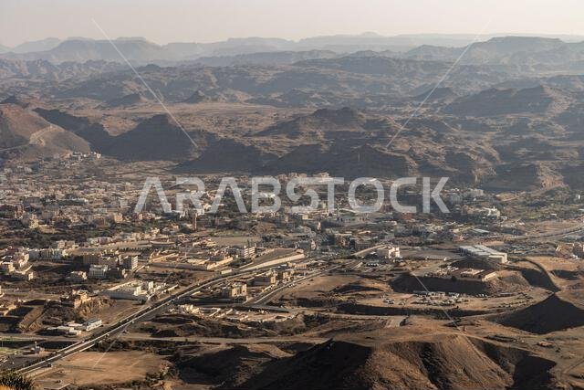 منظر جوي لظهران الجنوب، المملكة العربية السعودية