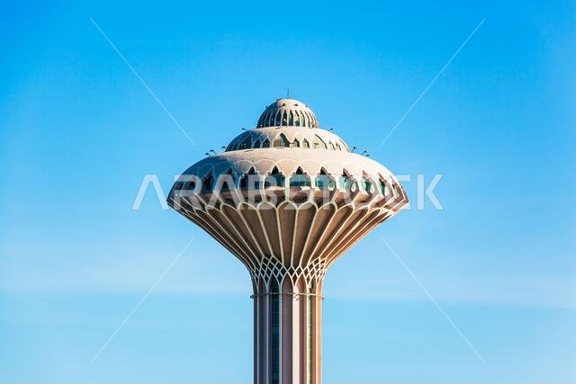 The Al Khobar Corniche Water Tower is an icon of Khobar City, Saudi Arabia. September 27, 2024.