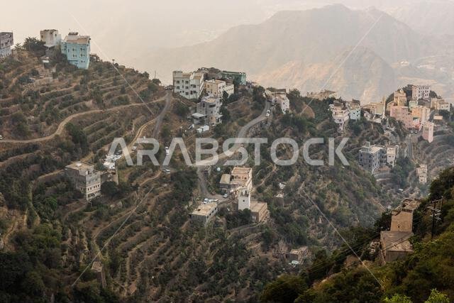 Ridgetop Fayfa town, Saudi Arabia Ridgetop Fayfa town, Saudi Arabia