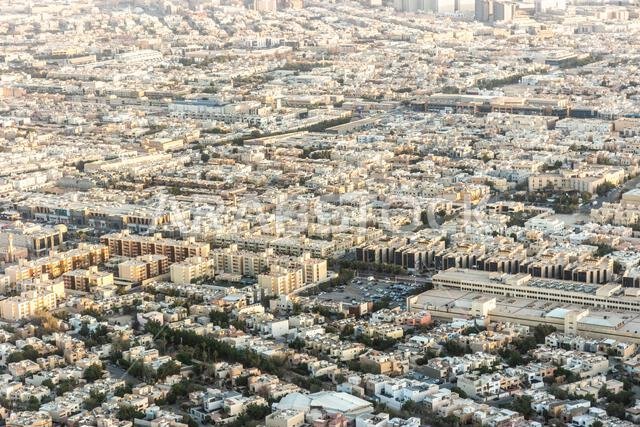 Aerial view of Riyadh, capital of Saudi Arabia