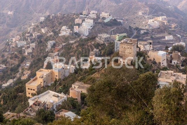 صورة جوية لمدينة فيفا، المملكة العربية السعودية