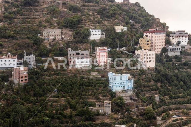 منظر لمدينة فيفا، المملكة العربية السعودية