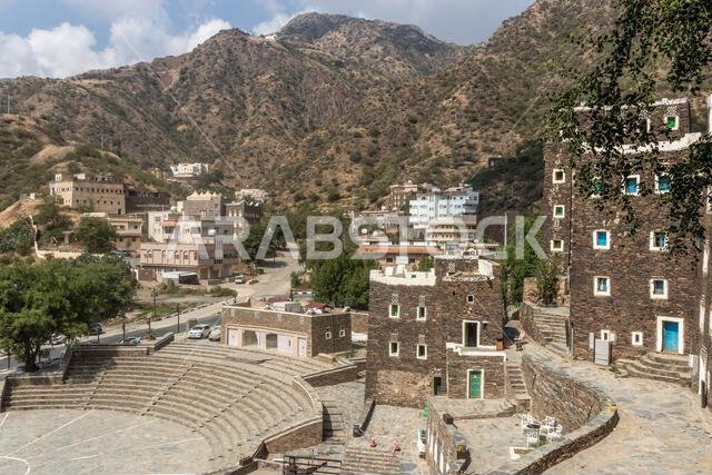 Ancient Rijal Alma village, Saudi Arabia