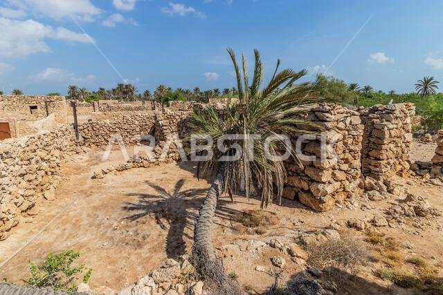 Al Qassar heritage village on Farasan island, Saudi Arabia