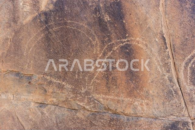 Petroglyphs in Hadhirah village near Dhahran al Janub, Saudi Arabia