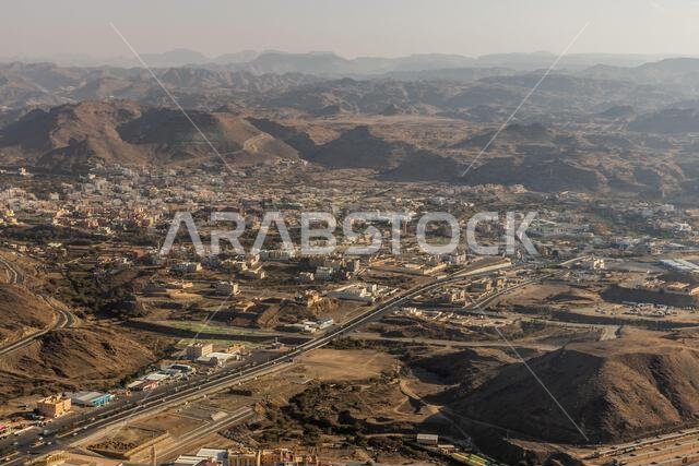 Aerial view of Dhahran al Janub, Saudi Arabia