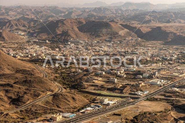 منظر جوي لظهران الجنوب، المملكة العربية السعودية