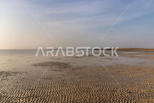 Low tide on Farasan island, Saudi Arabia