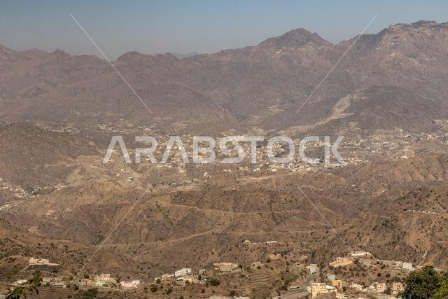 Village in Faifa mountains, Saudi Arabia Village in Faifa mountains, Saudi Arabia